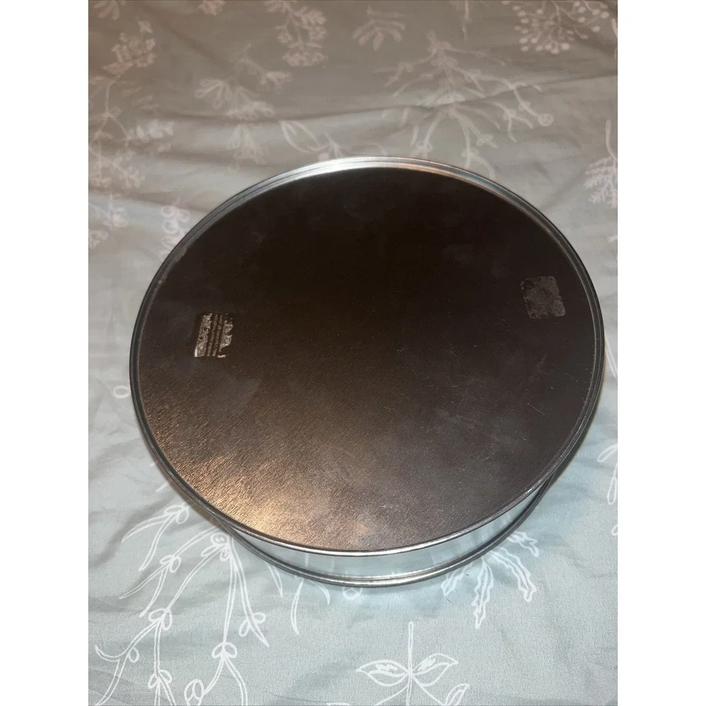VTG Metzke Pewter Accent‎ Christmas Wreath , Horn ,Cookie Tin, 8